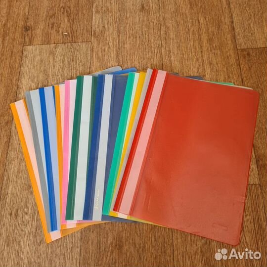 Папка-скоросшиватель пластиковая для А4