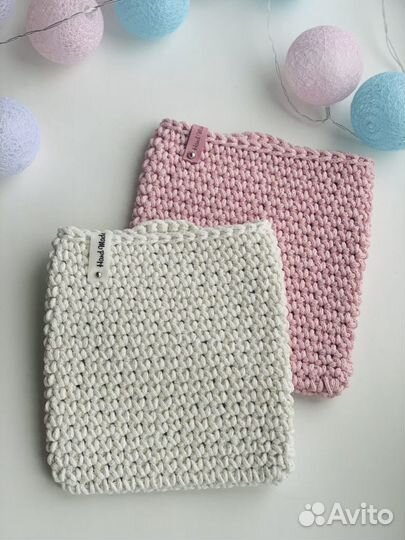 Корзина вязаная