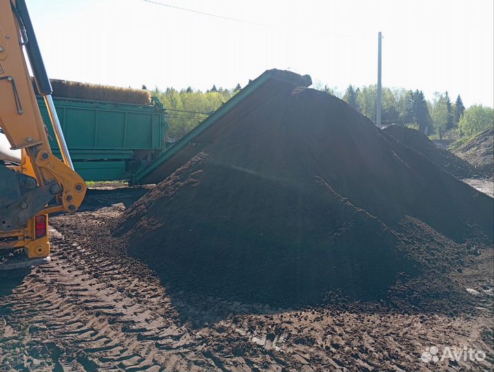 Песок щебень грунт торф чернозём