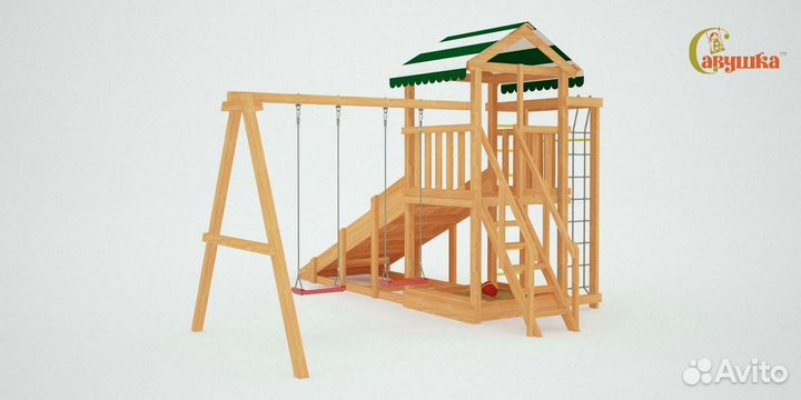 Детская площадка для дачи Савушка 4 сезона Мастер