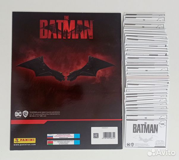 Panini The Batman - Альбом и полный сет наклеек