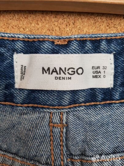 Джинсы Mango mom 32