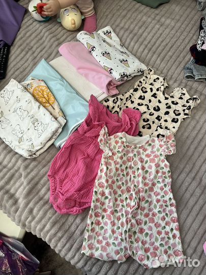 Вещи пакетом на девочку 68