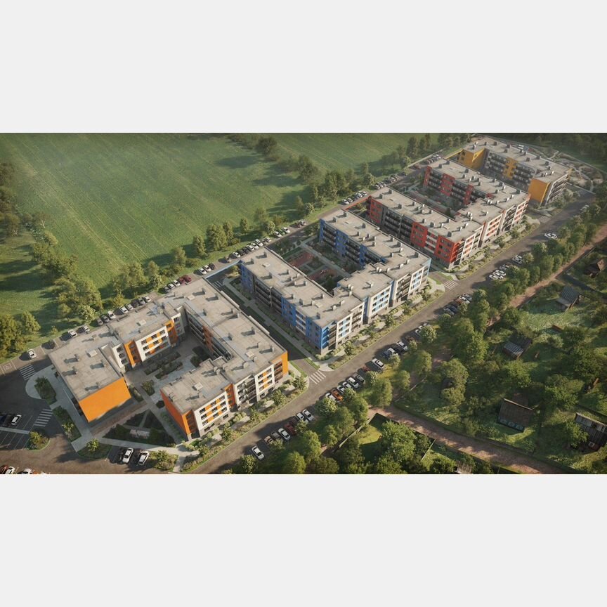 2-к. квартира, 55,7 м², 4/4 эт.