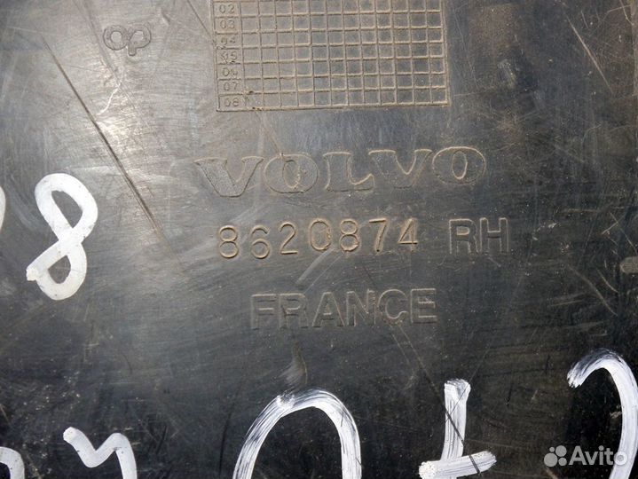 Локер (подкрылок) задний правый Вольво XC70