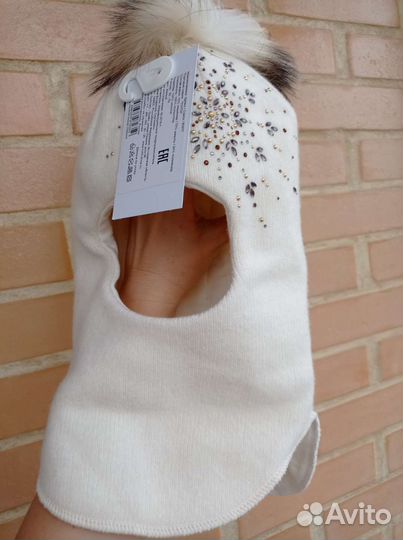 Шапка шлем totti зима 50-52 новая