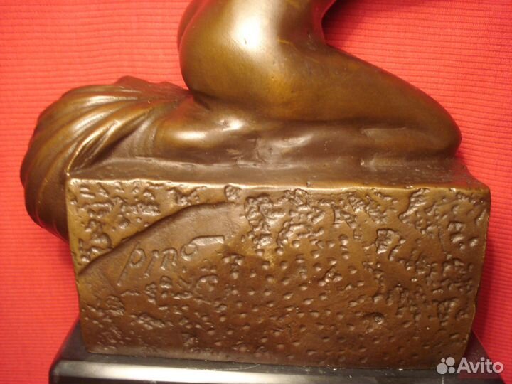 Стрелец Sagittarius 1985г Бронза Италия 26см Декор