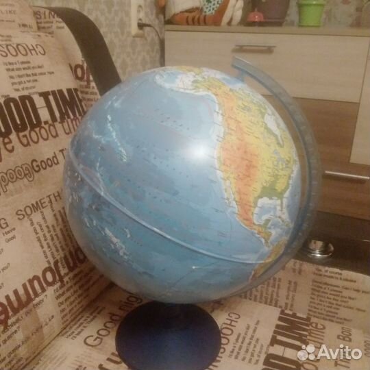 Глобус с подсветкой 30 см