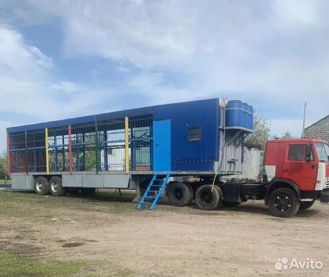 Полуприцеп пасека на 100 пчёлосемей