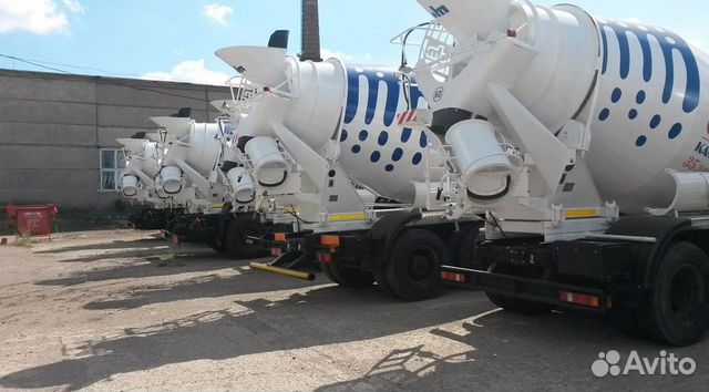 Установка миксера 6, 7 кубов