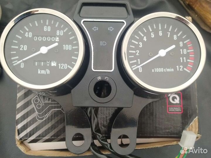 Щиток приборов (панель) на мопед Альфа 120км/ч