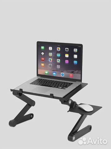 Столик для ноутбука в кровать с USB-кулером