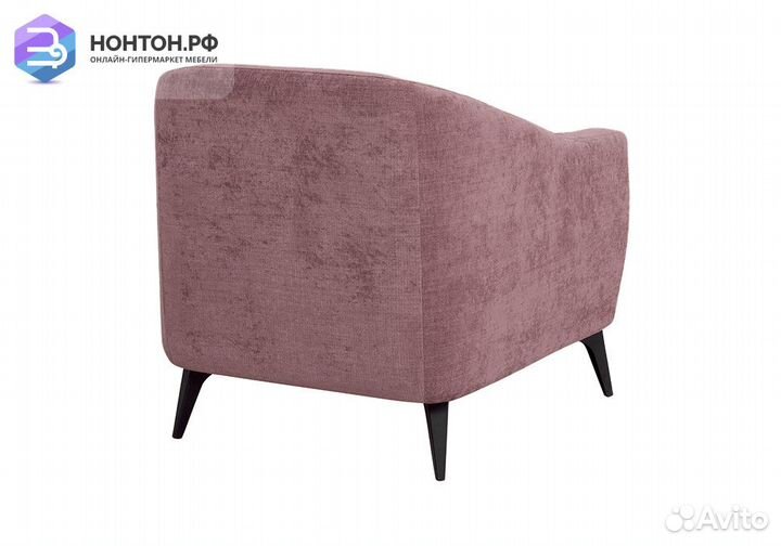 Кресло Наоми светло-розовое / розовое