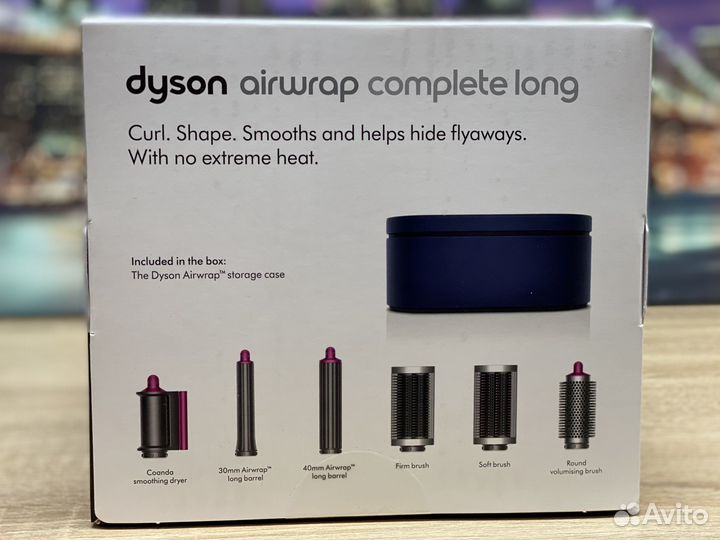Стайлер Dyson HS05 AirWrap Complete Long Фуксия