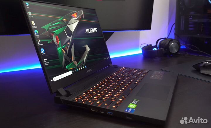 Ноутбук aorus Rtx3070 + i7 11gh гарантия