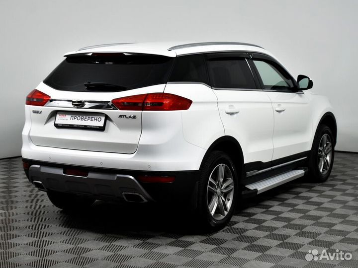 Geely Atlas 2.4 AT, 2018, 86 600 км