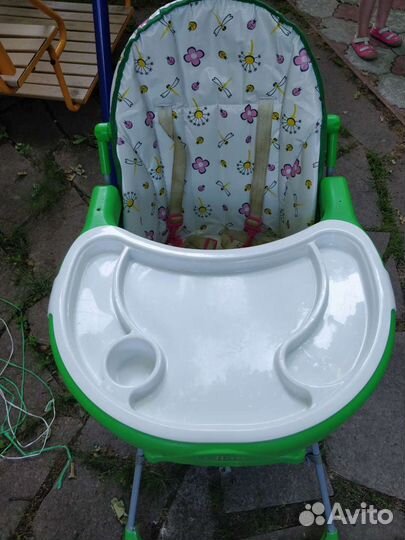 Стульчик для кормления складной