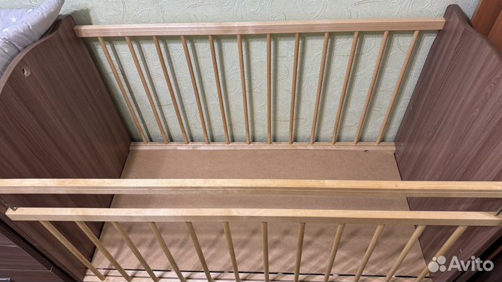 Детская кроватка с комодом трансформер
