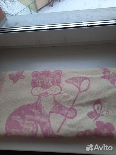 Одеяло байковое детское