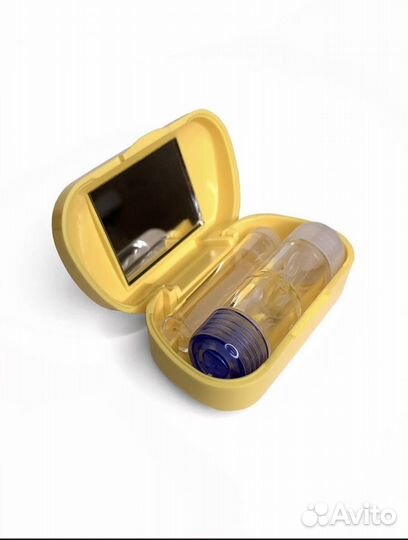 Чехол с контейнером и пипеткой для ночных линзы