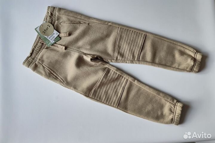 HM Джоггеры утеплённые 116 новые