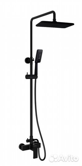 Душевая система AltroBagno Lamberto черный (20