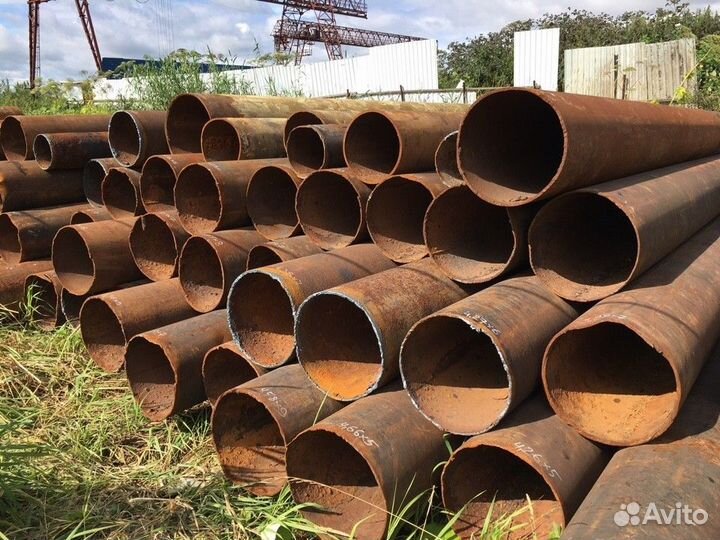 Труба бу 530 стенка 8 под шпунт