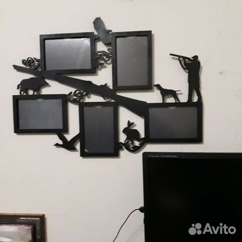 Фоторамка в подарок охотнику или рыболову