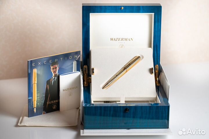 Шариковая ручка Waterman Exception Solid Gold