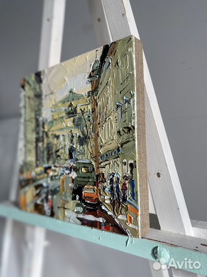 Картина маслом на холсте. По мотивам Семенова