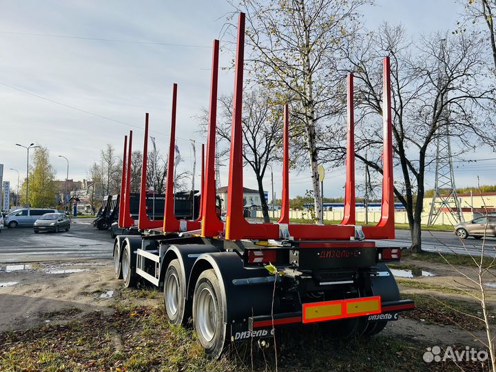 Прицеп лесовоз (сортиментовоз) Дизель-С 888722, 2022