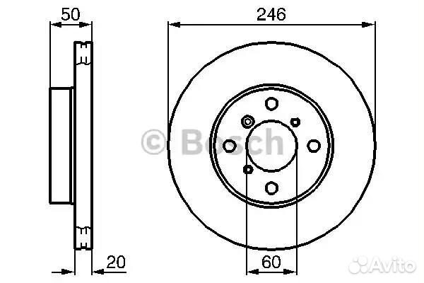 Диск тормозной