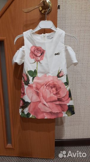 Платье для девочки 86