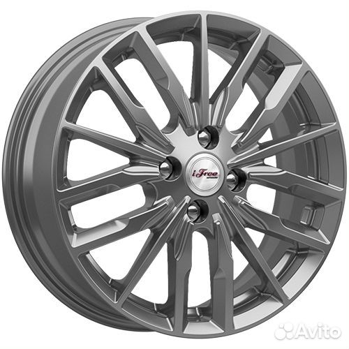 Диски iFree Миконос 6.0xR16 4*100 ET37 D60.1 Хай в