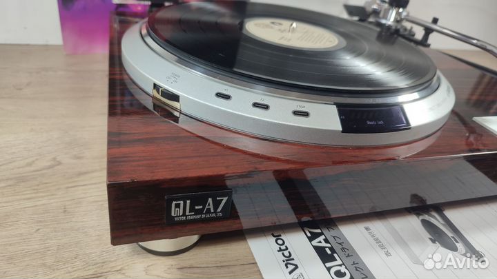 Проигрыватель винила Victor QL-A7. Made in Japan