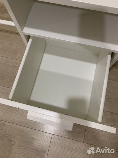 Тумба прикроватная IKEA Бримнэс Brimnes белая