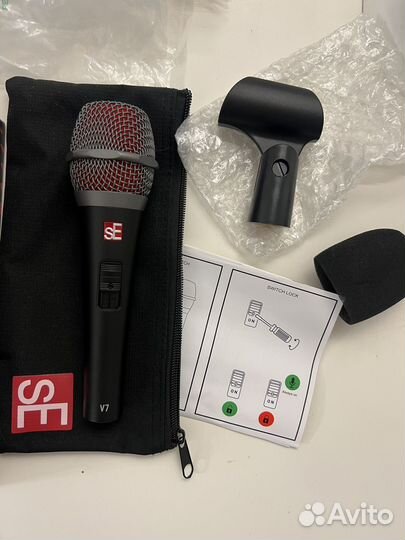 Вокальный динамический микрофон sE v7 switch