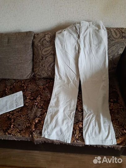 Брюки белые