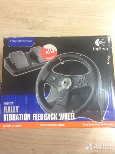 Руль vibration feedback wheel logitech