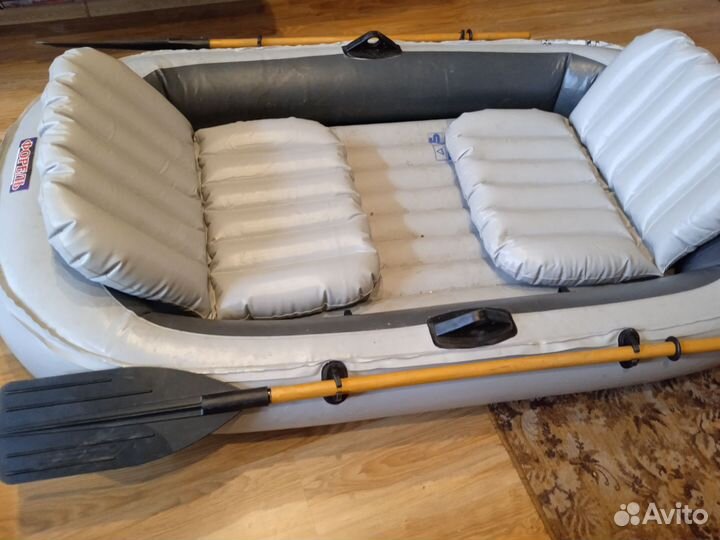 Лодка надувная двухместная