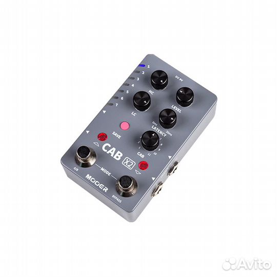 Педаль эффектов эмулятор кабинетов Mooer Cab X2