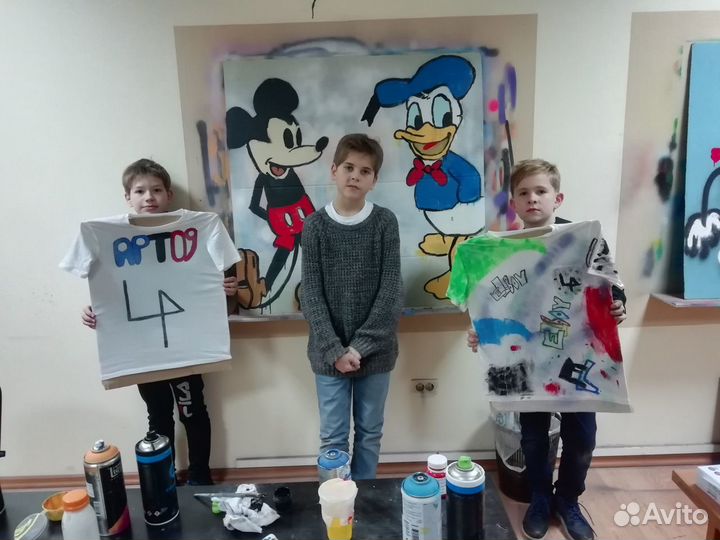 Школа граффити для детей