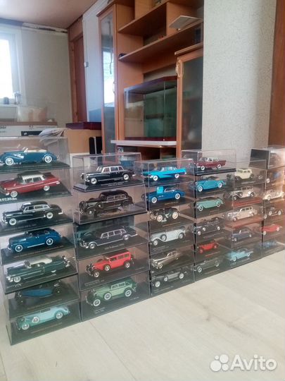Коллекция ретро моделей 1/43