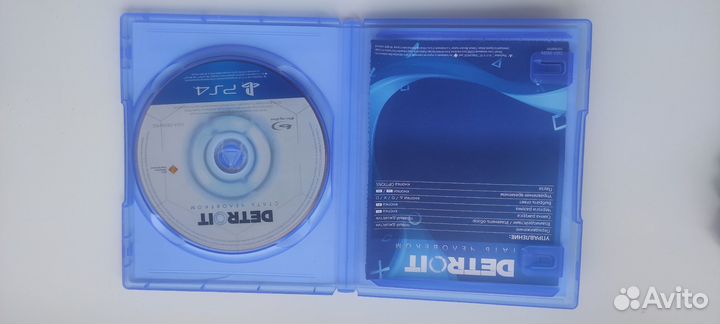 Detroit become human ps4 диск