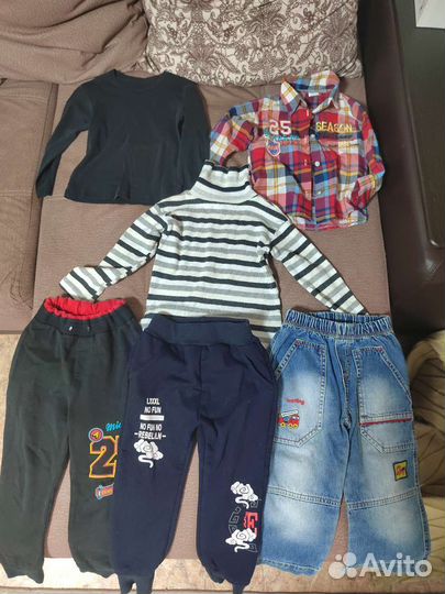 Вещи для мальчика пакетом