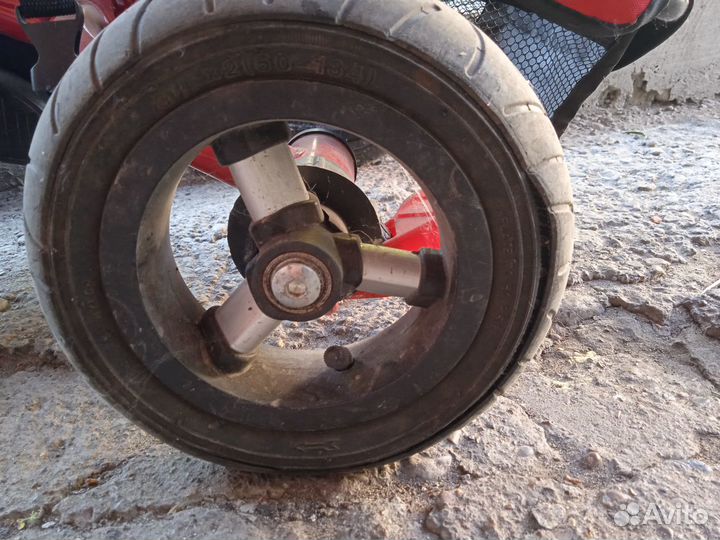 Детский велосипед бу с ручкой