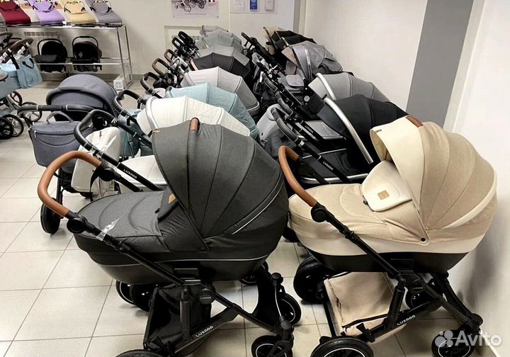 Коляска новая 2в1 и 3в1
