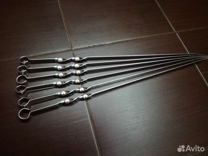 Шампуры 40см нержавейки