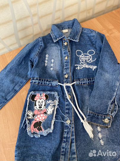 Джинсовая куртка для девочки