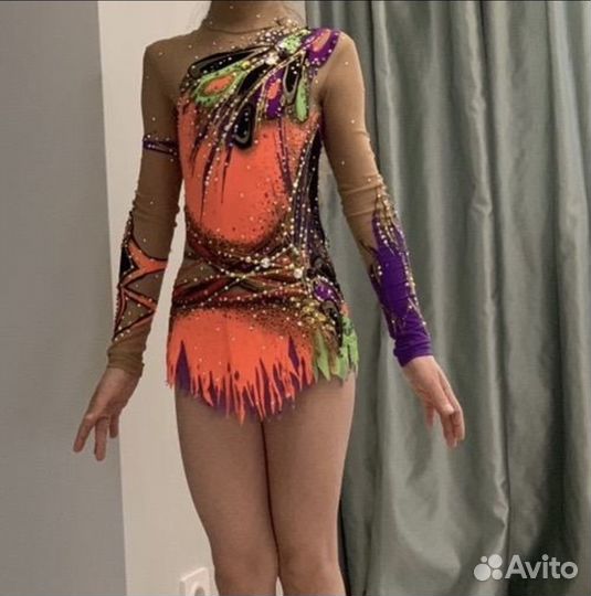 Купальник для художественной гимнастики «Жар-птица